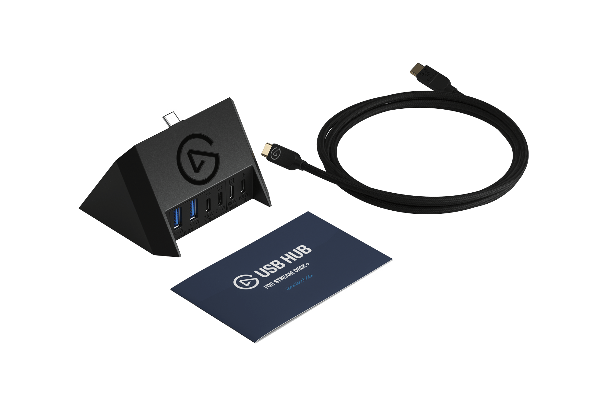 USB Hub | Multiport Adapter for Stream Deck + | Elgato